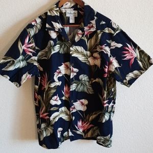 Aloha tropical shirt men XL Bishop Street apparel